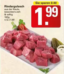 WEZ Rindergulasch Angebot
