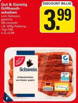 WEZ Gut & Günstig Grillbauchscheiben Angebot
