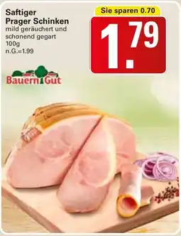 WEZ Bauern Gut Saftiger Prager Schinken Angebot
