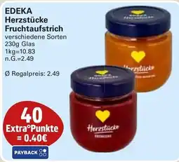 WEZ EDEKA Herzstücke Fruchtaufstrich Angebot