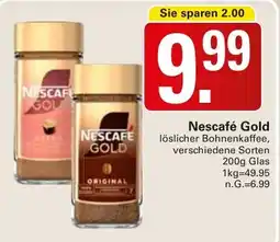 WEZ Nescafé Gold Angebot