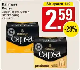 WEZ Dallmayr Capsa Angebot