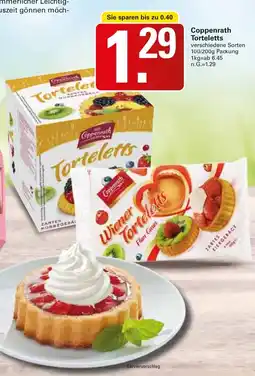 WEZ Coppenrath Torteletts Angebot