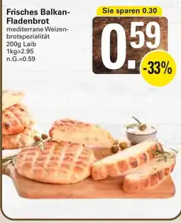 WEZ Frisches Balkan Fladenbrot Angebot