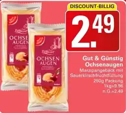 WEZ Gut & Günstig Ochsenaugen Angebot