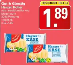 WEZ Gut & Günstig Harzer Roller Angebot