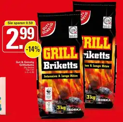 WEZ Gut & Günstig Grillbriketts Angebot