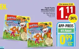 WEZ Ferdi Fuchs Mini Würstchen Angebot