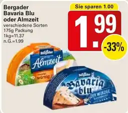 WEZ Bergader Bavaria Blu oder Almzeit Angebot