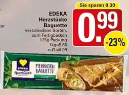 WEZ EDEKA Herzstücke Baguette Angebot