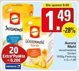 WEZ Aurora Mehl Angebot