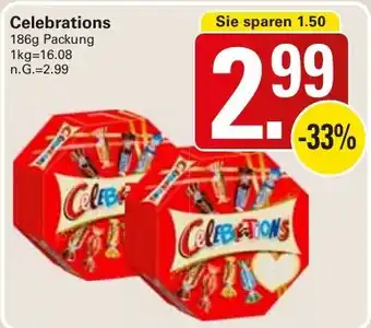 WEZ Celebrations Angebot