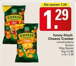 WEZ funny-frisch Cheese Cracker Angebot