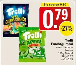 WEZ Trolli Fruchtgummi Angebot