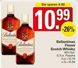 WEZ Ballantines Finest Scotch Whisky Angebot