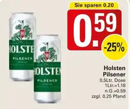 WEZ Holsten Pilsener Angebot