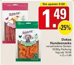 WEZ Dokas Hundesnacks Angebot