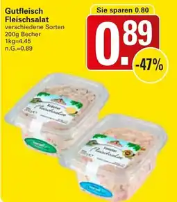 WEZ Gutfleisch Fleischsalat Angebot