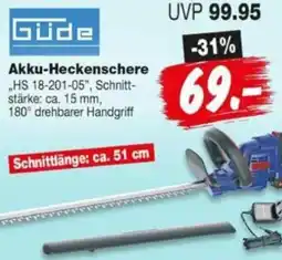 Repo Markt Güde Akku-Heckenschere Angebot