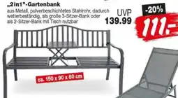 Repo Markt 2in1 Gartenbank Angebot
