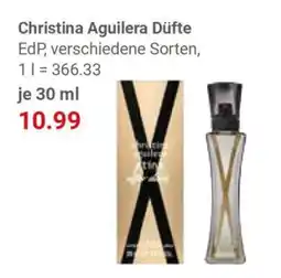 Globus Christina Aguilera Düfte Angebot
