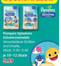 Globus Pampers Splashers Schwimmwindeln Angebot