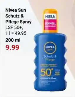 Globus Nivea Sun Schutz & Pflege Spray Angebot