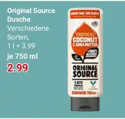 Globus Original Source Dusche Angebot