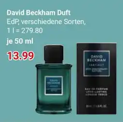 Globus David Beckham Duft Angebot