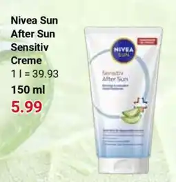 Globus Nivea Sun After Sun Sensitiv Creme Angebot