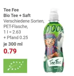 Globus Tee Fee Bio Tee + Saft Angebot