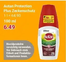 Globus Autan Protection Plus Zeckenschutz Angebot
