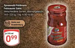 Globus Spreewald-Feldmann Feinsaurer Salat Angebot