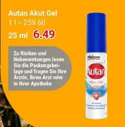 Globus Autan Akut Gel Angebot
