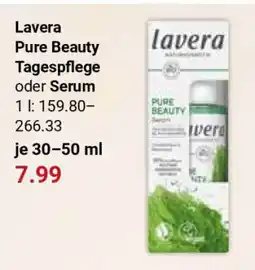 Globus Lavera Pure Beauty Tagespflege oder Serum Angebot