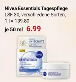 Globus NIVEA Essentials Tagespflege Angebot