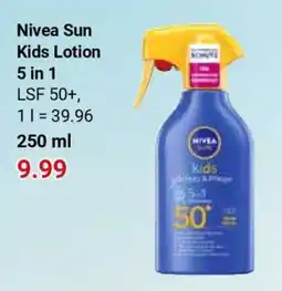 Globus Nivea Sun Kids Lotion 5 in 1 Angebot