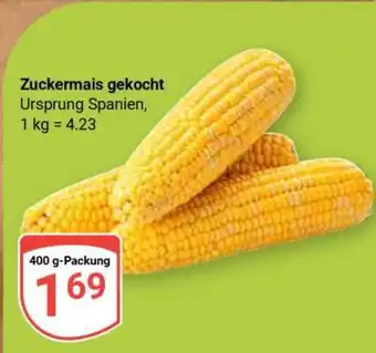 Globus Zuckermais gekocht Angebot