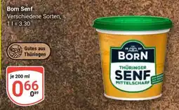 Globus BORN Senf Angebot