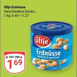 Globus ÜLTJE Erdnüsse Angebot