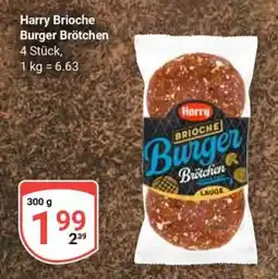 Globus Harry Brioche Burger Brötchen Angebot