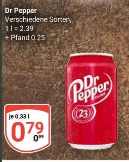 Globus Dr Pepper Angebot