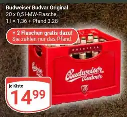 Globus Budweiser Budvar Original Angebot