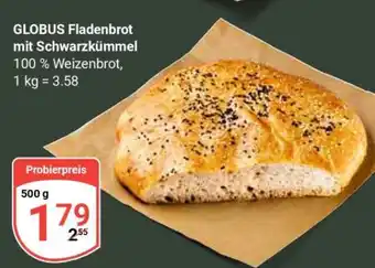 Globus GLOBUS Fladenbrot mit Schwarzkümmel Angebot