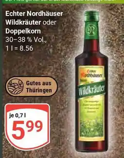 Globus Echter Nordhäuser Wildkräuter oder Doppelkorn Angebot
