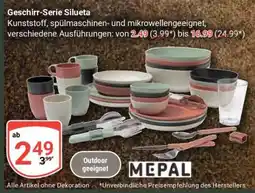 Globus Geschirr-Serie Silueta Angebot
