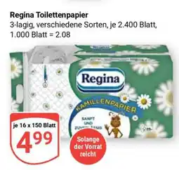 Globus Regina Toilettenpapier Angebot