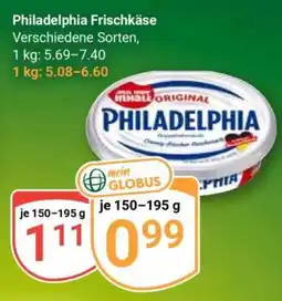 Globus Philadelphia Frischkäse Angebot