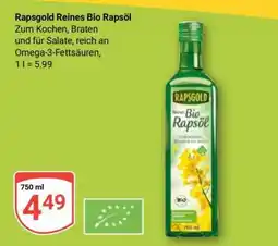 Globus Rapsgold Reines Bio Rapsöl Angebot