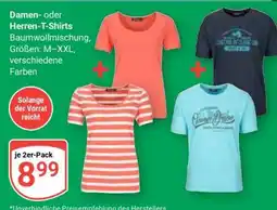 Globus Damen- oder Herren-T-Shirts Angebot